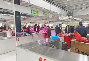 安庆望江东洲路智慧农贸市场建成开业！