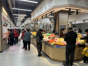 高颜值+智能化！合肥广德家园智慧菜市场开业啦！